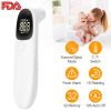 Digital Infrared Thermometer Noncontact Forehead Object Thermometer Instant Accurate Reading Fever Alarm Thermometer FDA w/ 32 Memories For Baby Adult